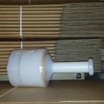 Bundling Film plus Dispenser 100mm x 300m x 25um .