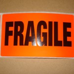 Fragile Labels 10 Pack